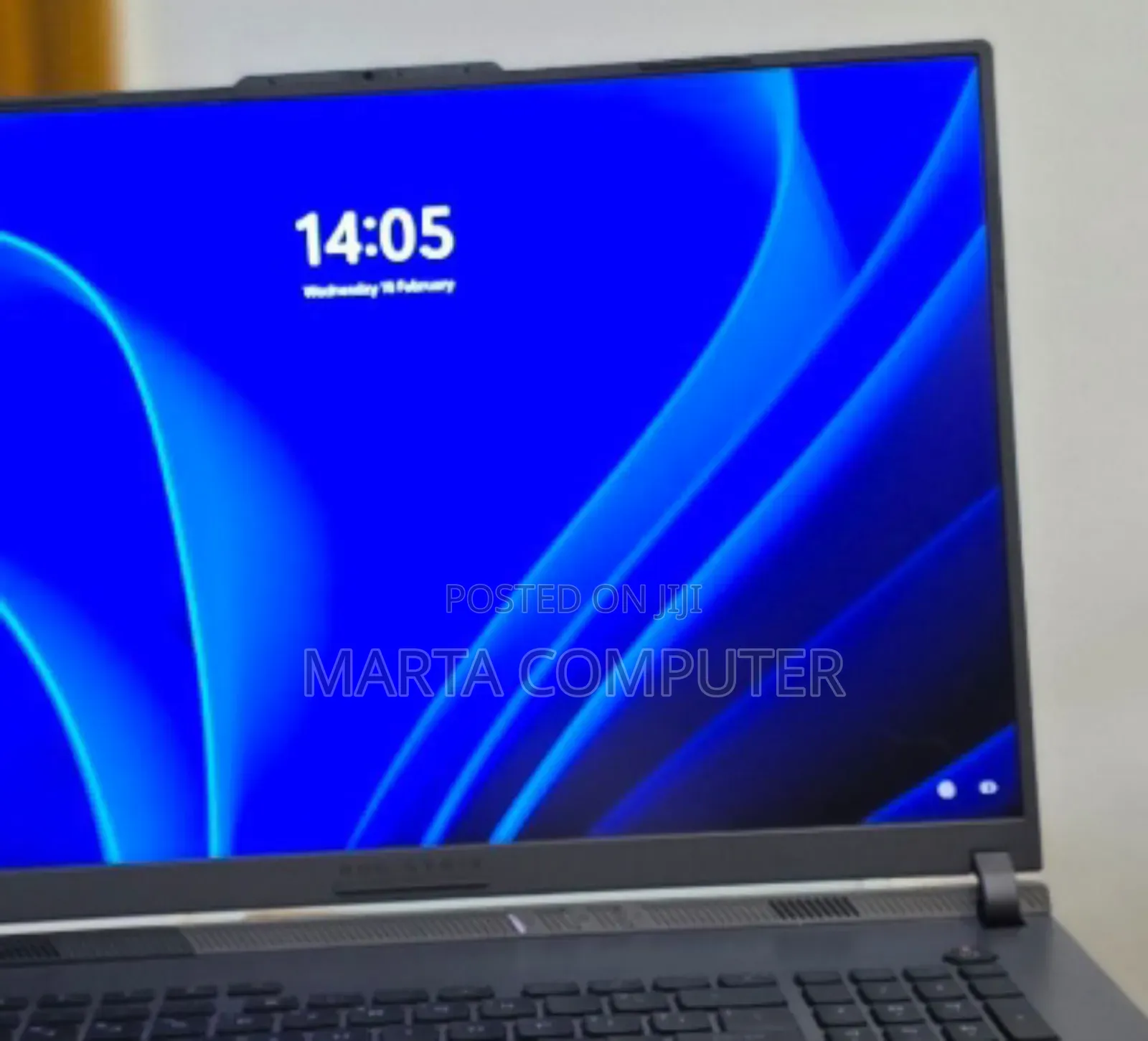 New Laptop Asus ROG Strix G17 32GB Intel Core i9 SSD 2T