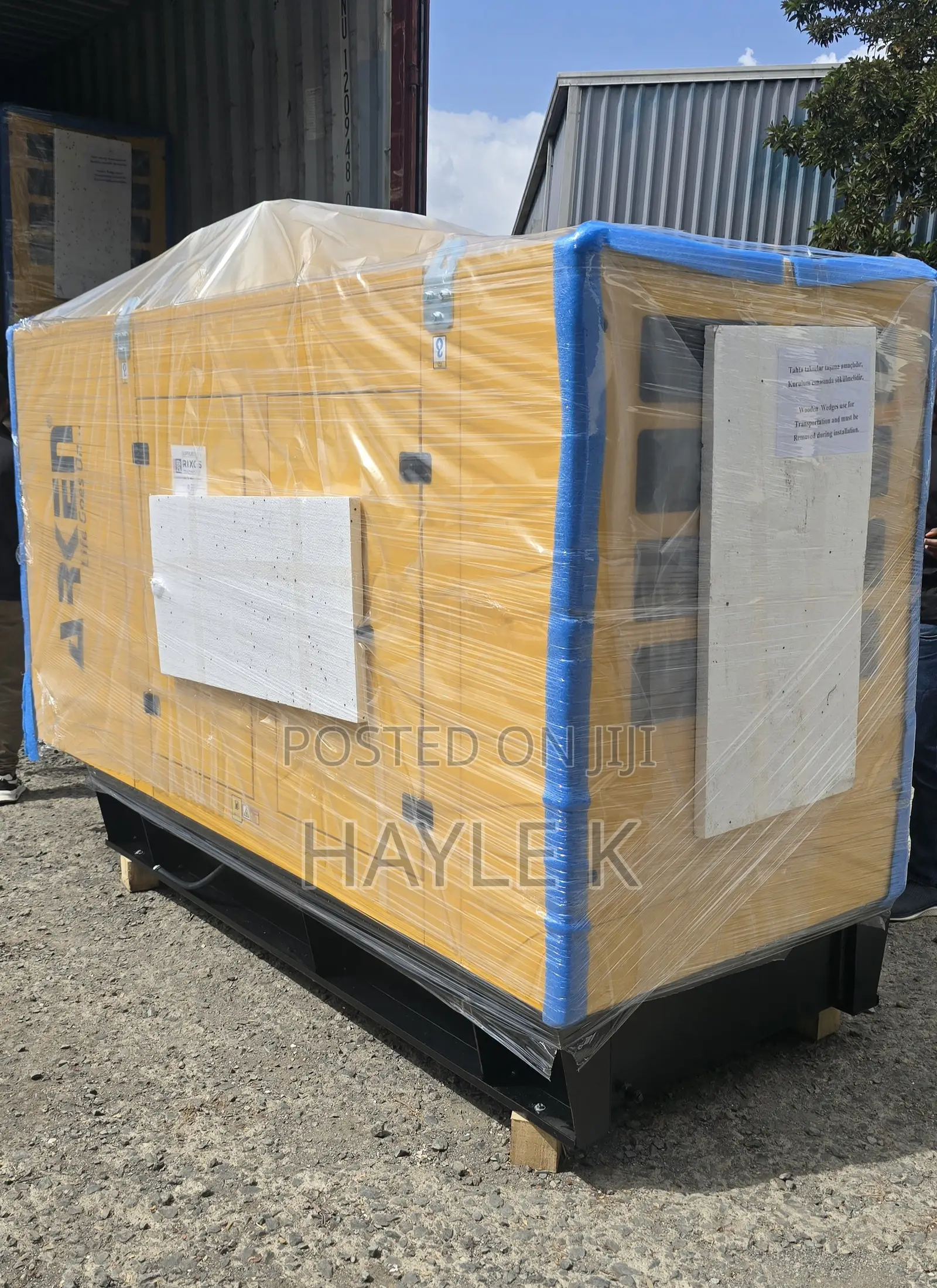 Silent Generator 110 Kva Made in Türkiye ጄኔሬተር
