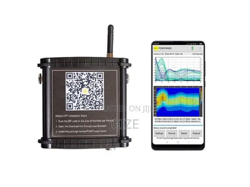 PQWT M200 Automatic Mapping Mobile Water Detector for 200m Deep