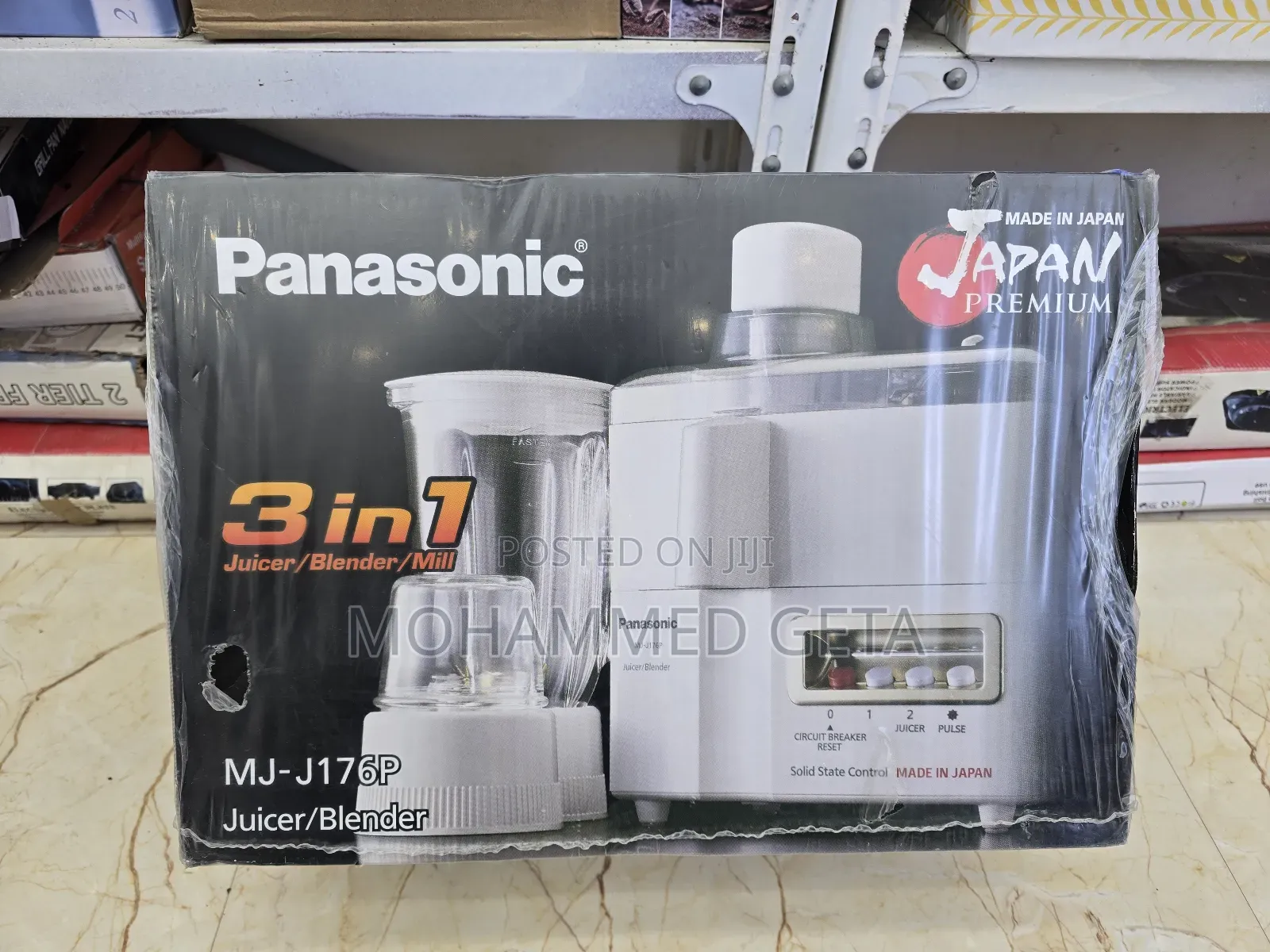 Panasonic 3-in-1 Juicer/Blender Madein Japan