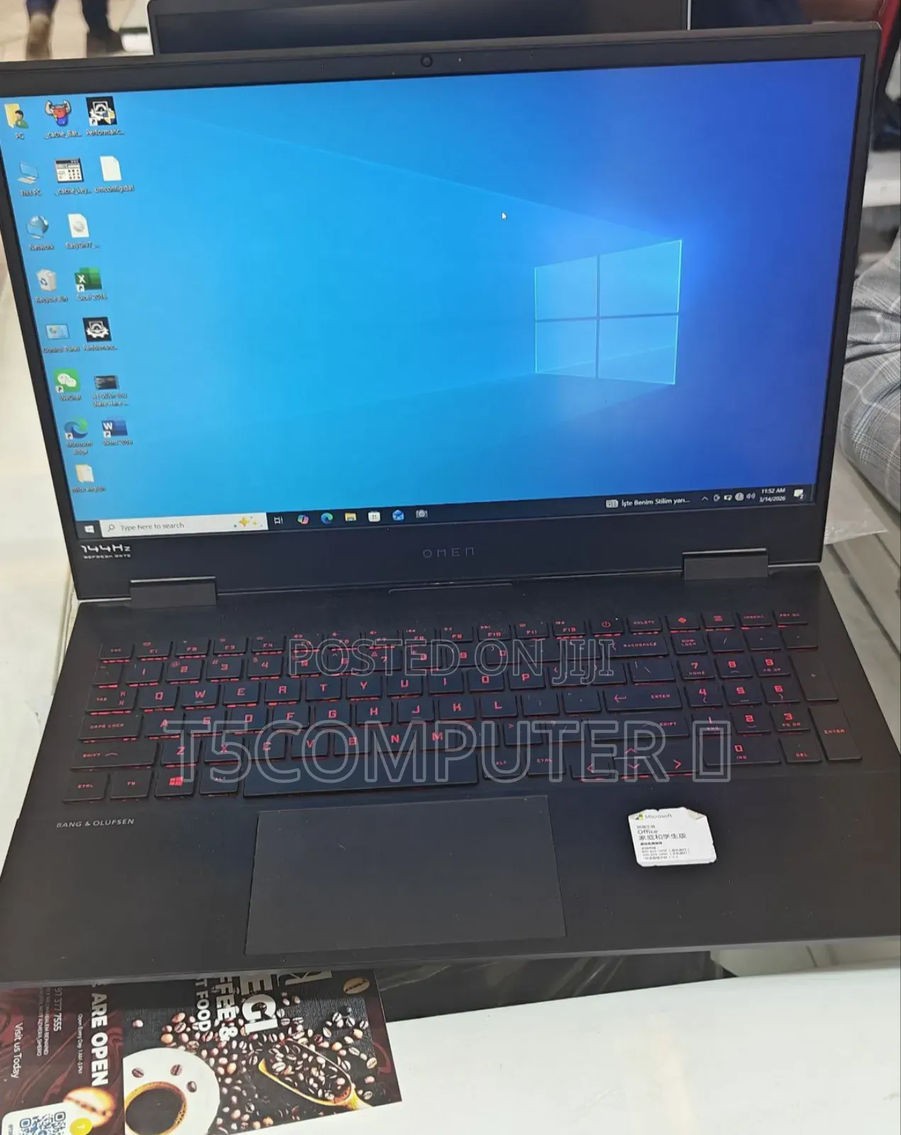New Laptop HP Omen 15 16GB Intel Core i7 SSD 512GB
