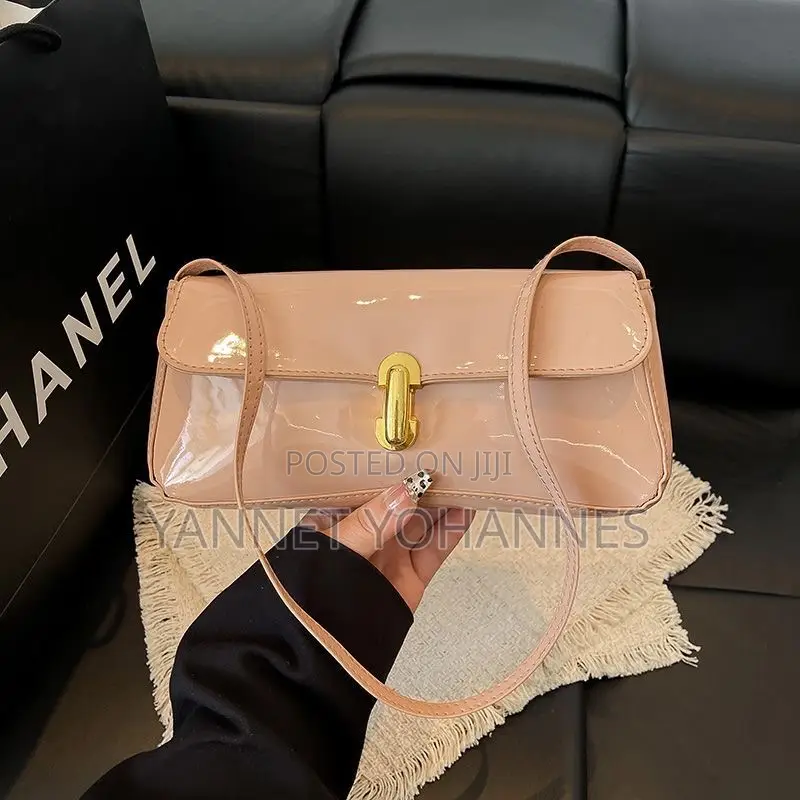 Elegant Glossy Mini Shoulder Bag for Women
