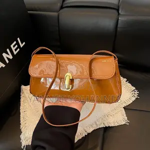 Elegant Glossy Mini Shoulder Bag for Women
