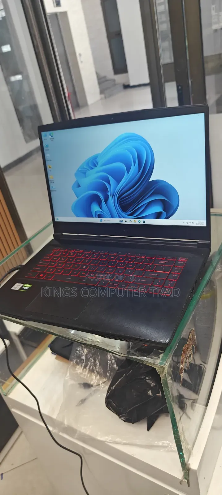 New Laptop MSI GF63 16GB Intel Core i7 SSD 512GB