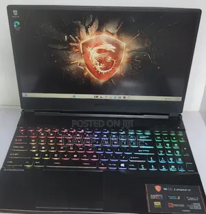 New Laptop MSI 16GB Intel Core i5 SSD 512GB