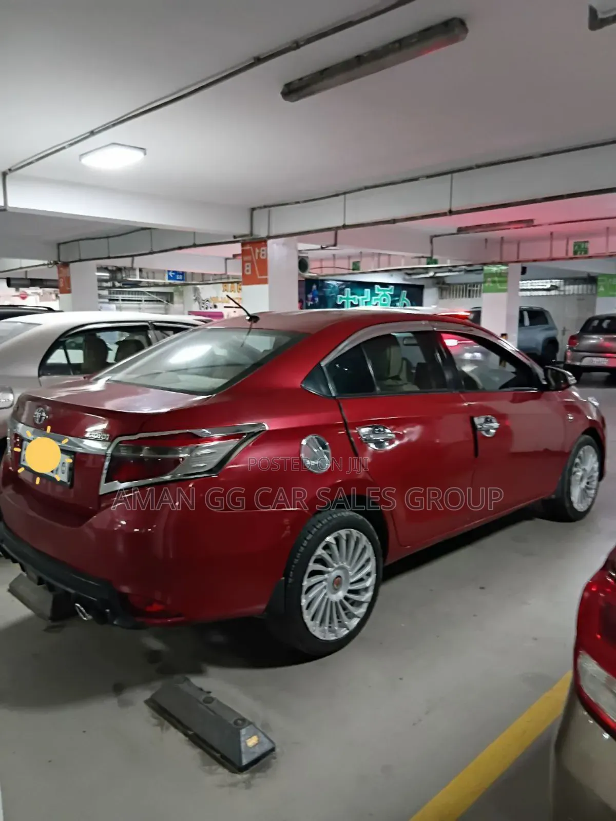 Toyota Yaris 2013 Red