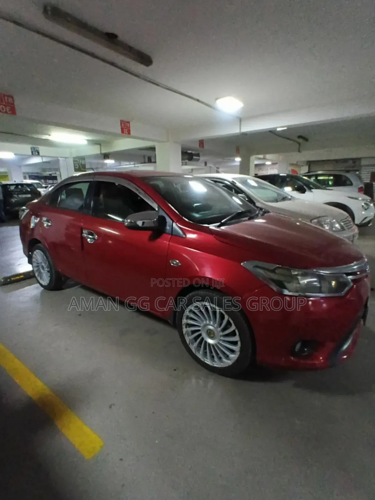 Toyota Yaris 2013 Red