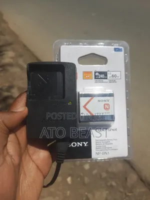 Sony N Type Battery Charger Np-Bn1 Lithium-Ion Rechargeable Battery.