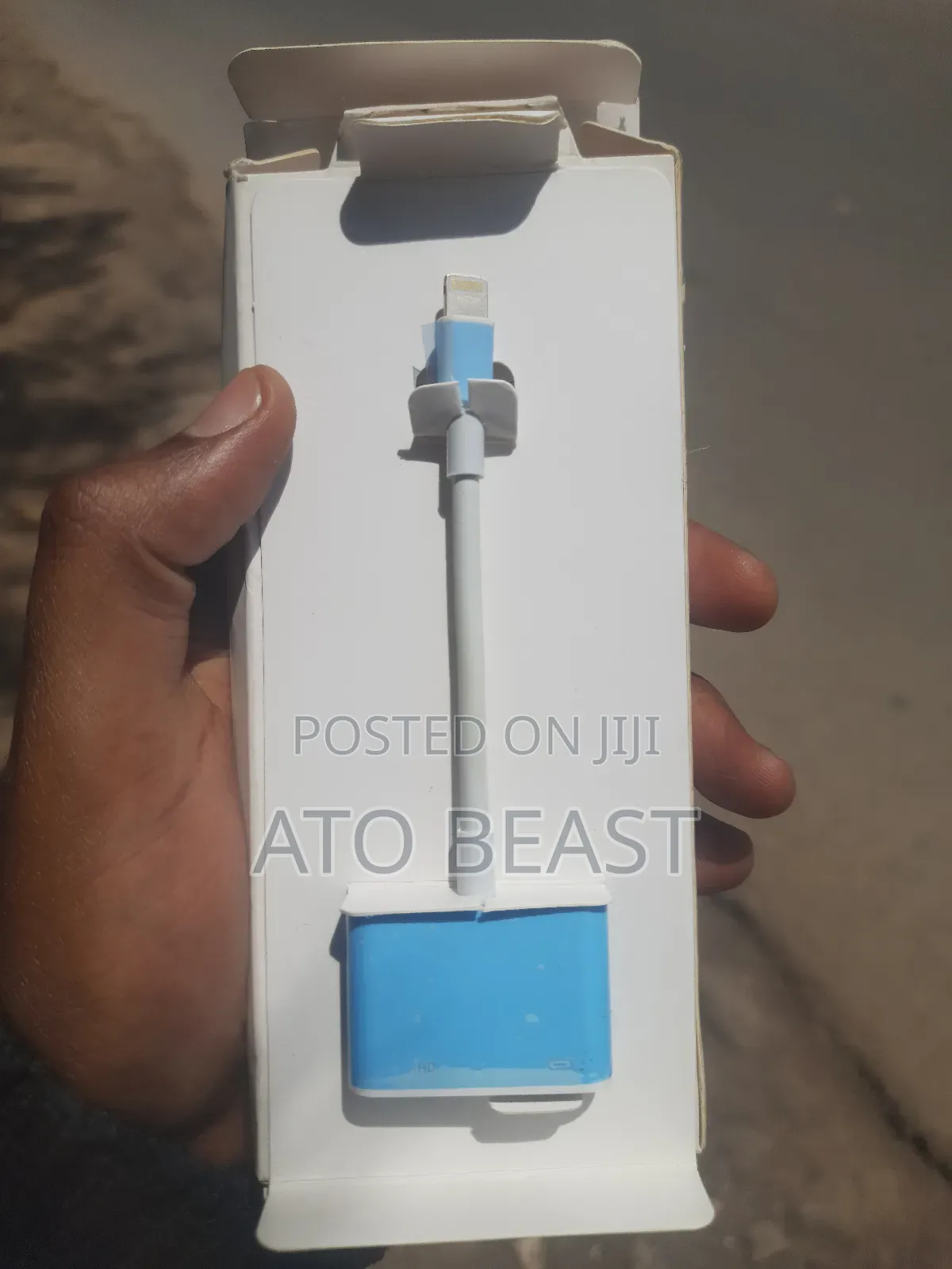 Apple Lightning Digital Av Adapter Connect an iPhone, iPad,iPod to Tv