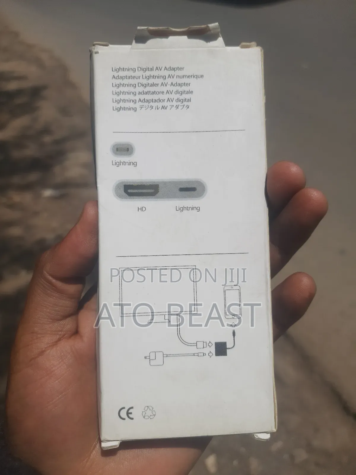 Apple Lightning Digital Av Adapter Connect an iPhone, iPad,iPod to Tv