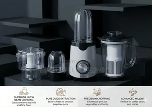 Xiongying ባለብዙ አገልግሎት ምግብ ማቀነባበሪያ - Juicer, Grinder, Chopper Blender