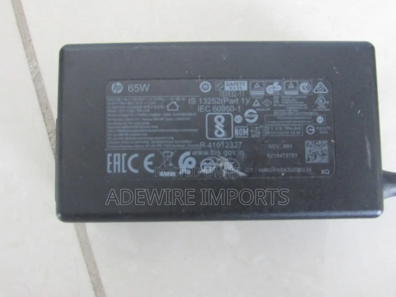 Hp Type-C 65w (Origional) Laptop Charger With Vat