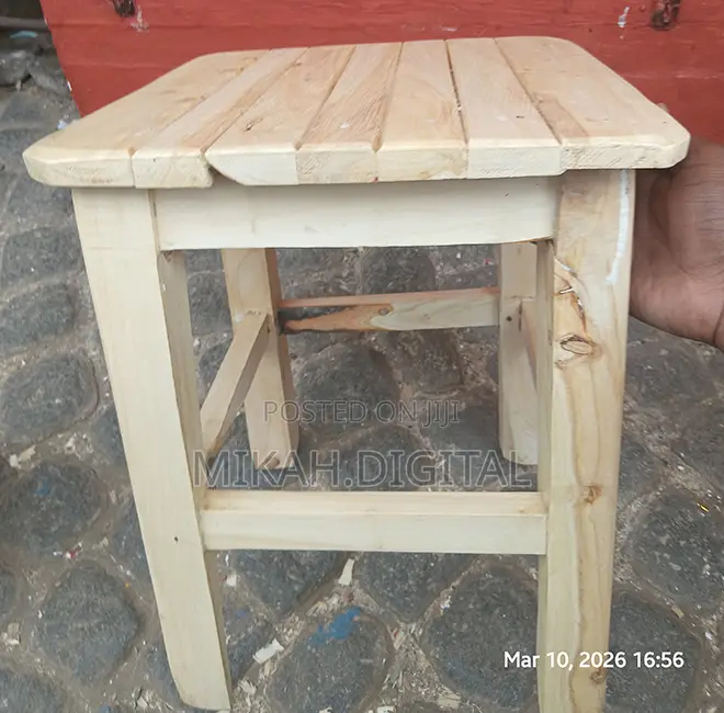 35 By 35 Mini Unvarnished Wooden Chairs | ከእንጨት የሚሰሩ ወንበሮች
