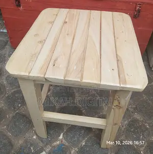 35 By 35 Mini Unvarnished Wooden Chairs | ከእንጨት የሚሰሩ ወንበሮች