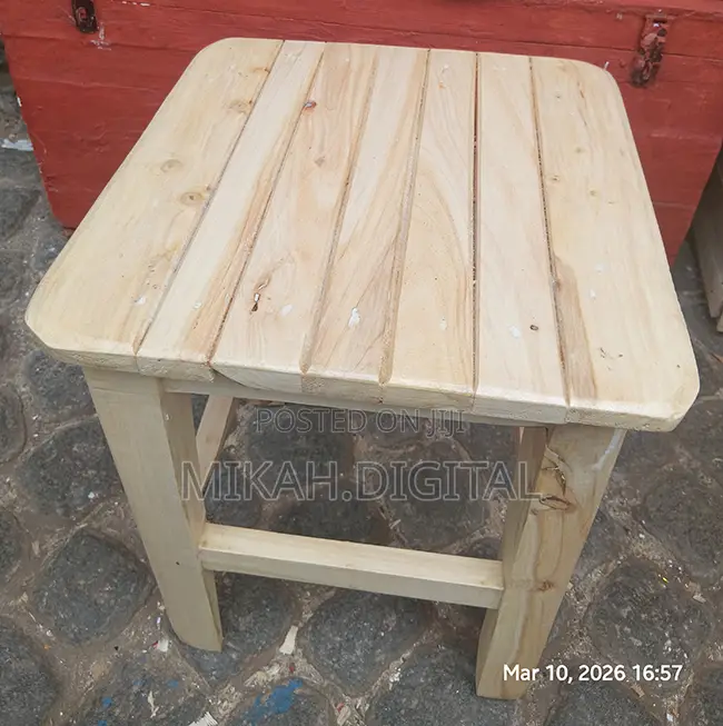 35 By 35 Mini Unvarnished Wooden Chairs | ከእንጨት የሚሰሩ ወንበሮች