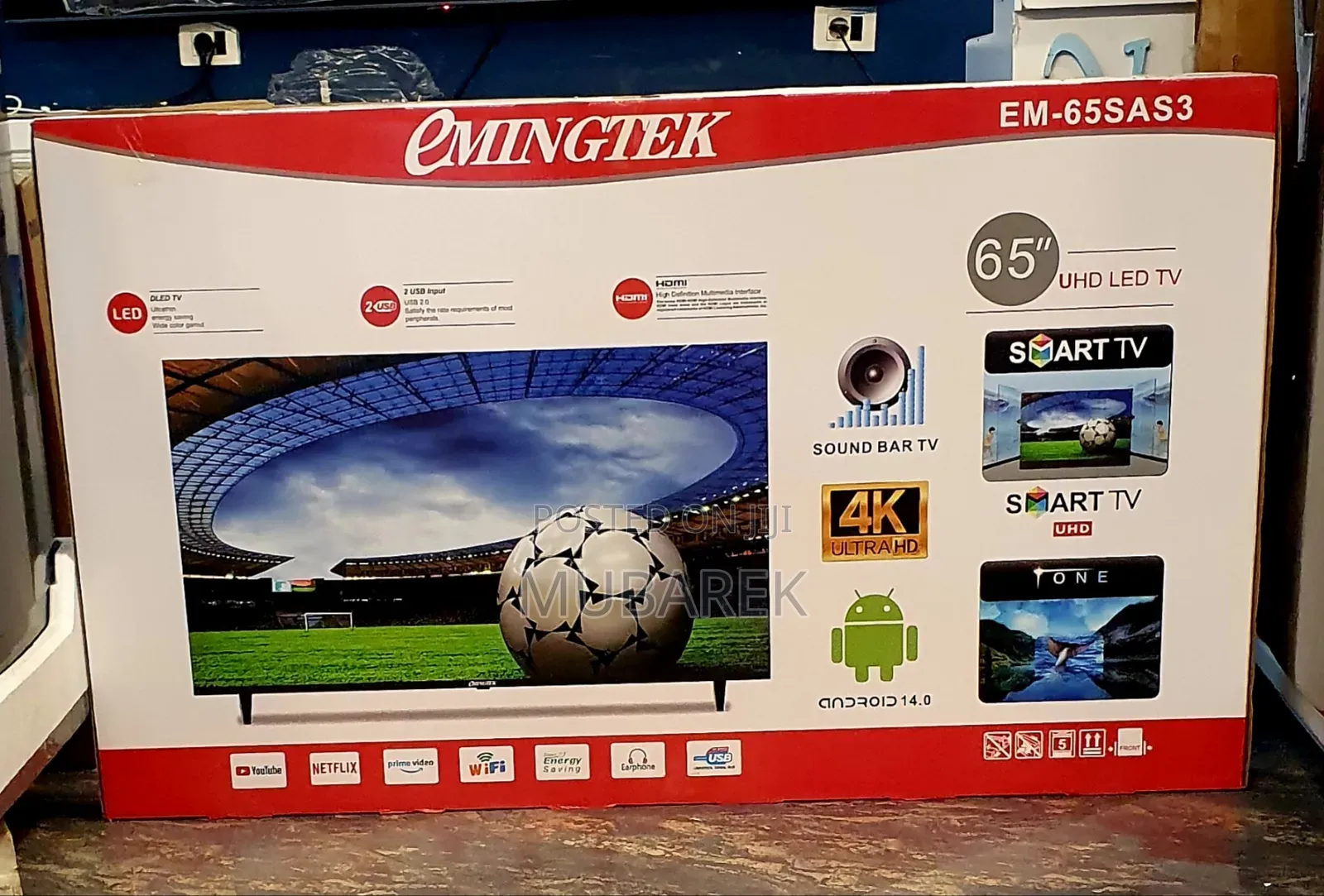 Emingtek 65inche Tv