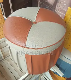 Mini Leather Sponge Coffee Chair 40cm Diameter