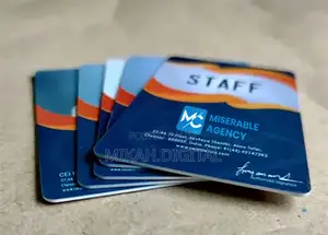 350g Mica PVC Id Card Printing Service | Designing Delivery