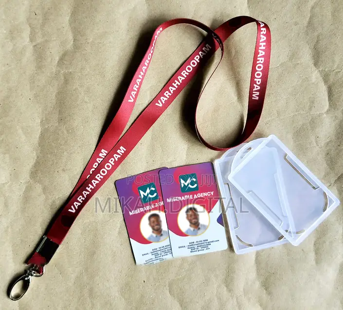 350g Mica PVC Id Card Printing Service | Designing Delivery