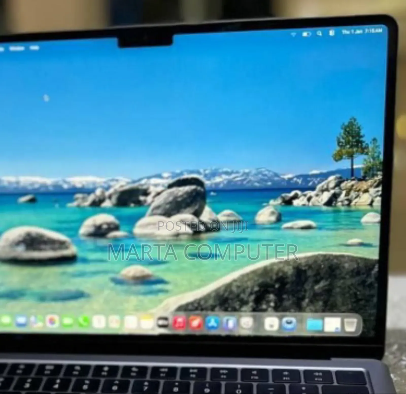 New Laptop Apple MacBook Air 2022 M2 8GB Apple M2 SSD 256GB