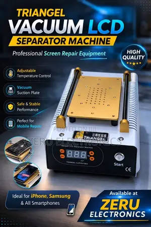 Triangle Vacuum LCD Separator Machine