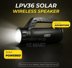 2in1 Solar Light With Wireless Speaker