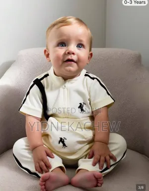 Baby Boy Track Suit Black White Outfit Baby Casual Set