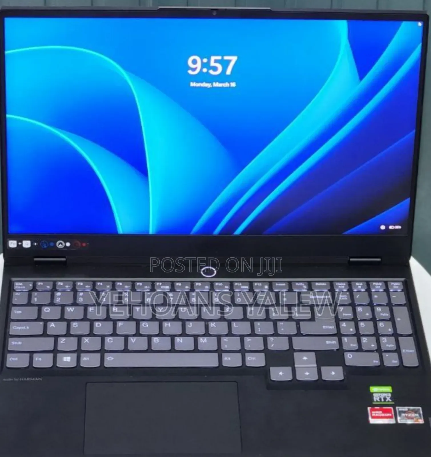 New Laptop Lenovo Legion 7 16GB AMD Ryzen 9 SSD 512GB