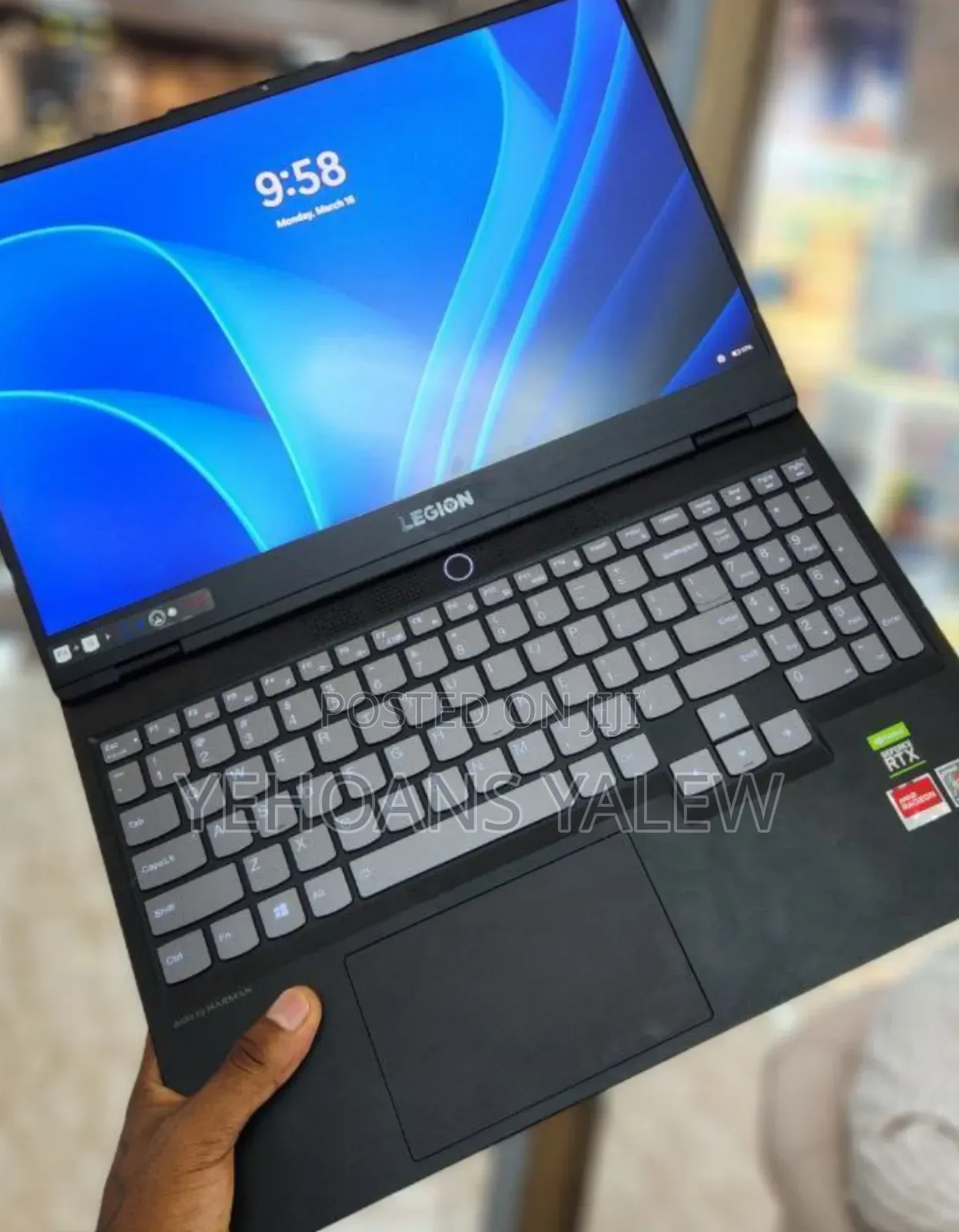 New Laptop Lenovo Legion 7 16GB AMD Ryzen 9 SSD 512GB