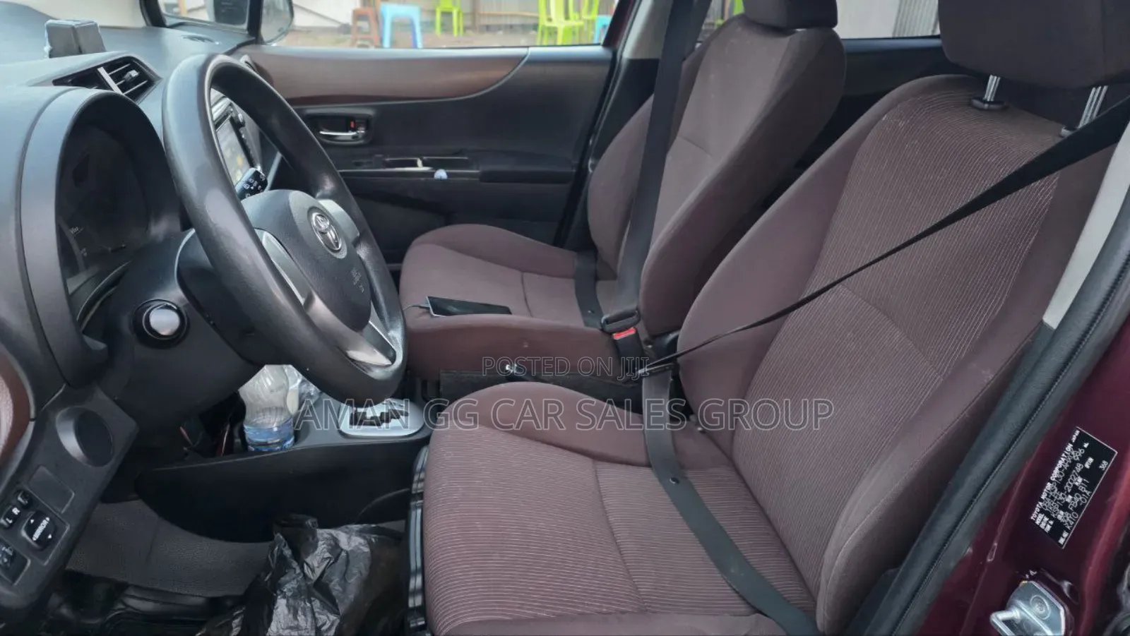 Toyota Yaris 2011 Burgundy