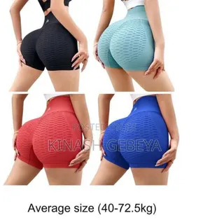 High Waist Butt Lifting Yoga Shorts