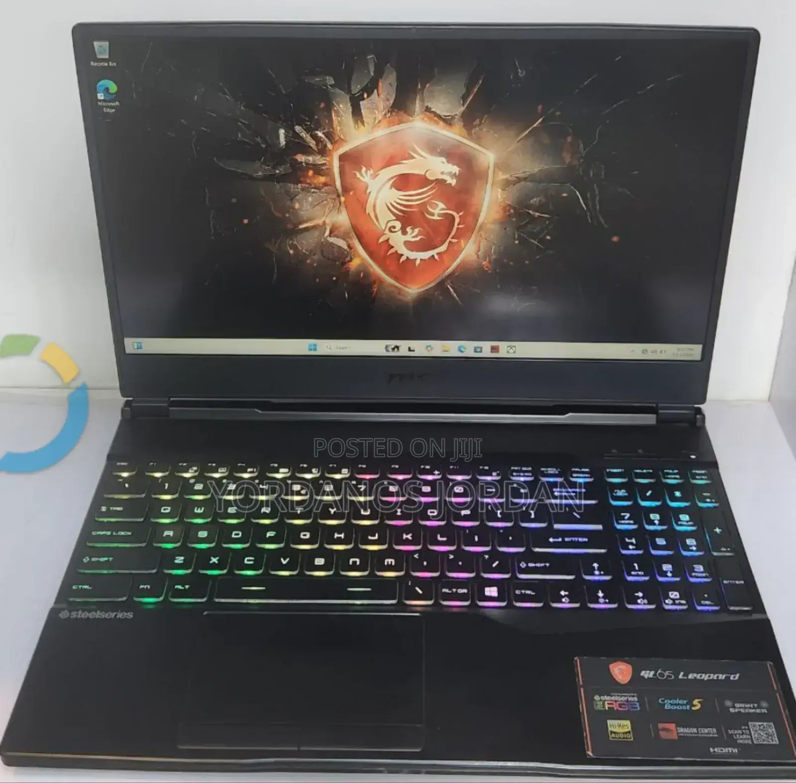 New Laptop MSI GF63 16GB Intel Core i5 SSD 512GB