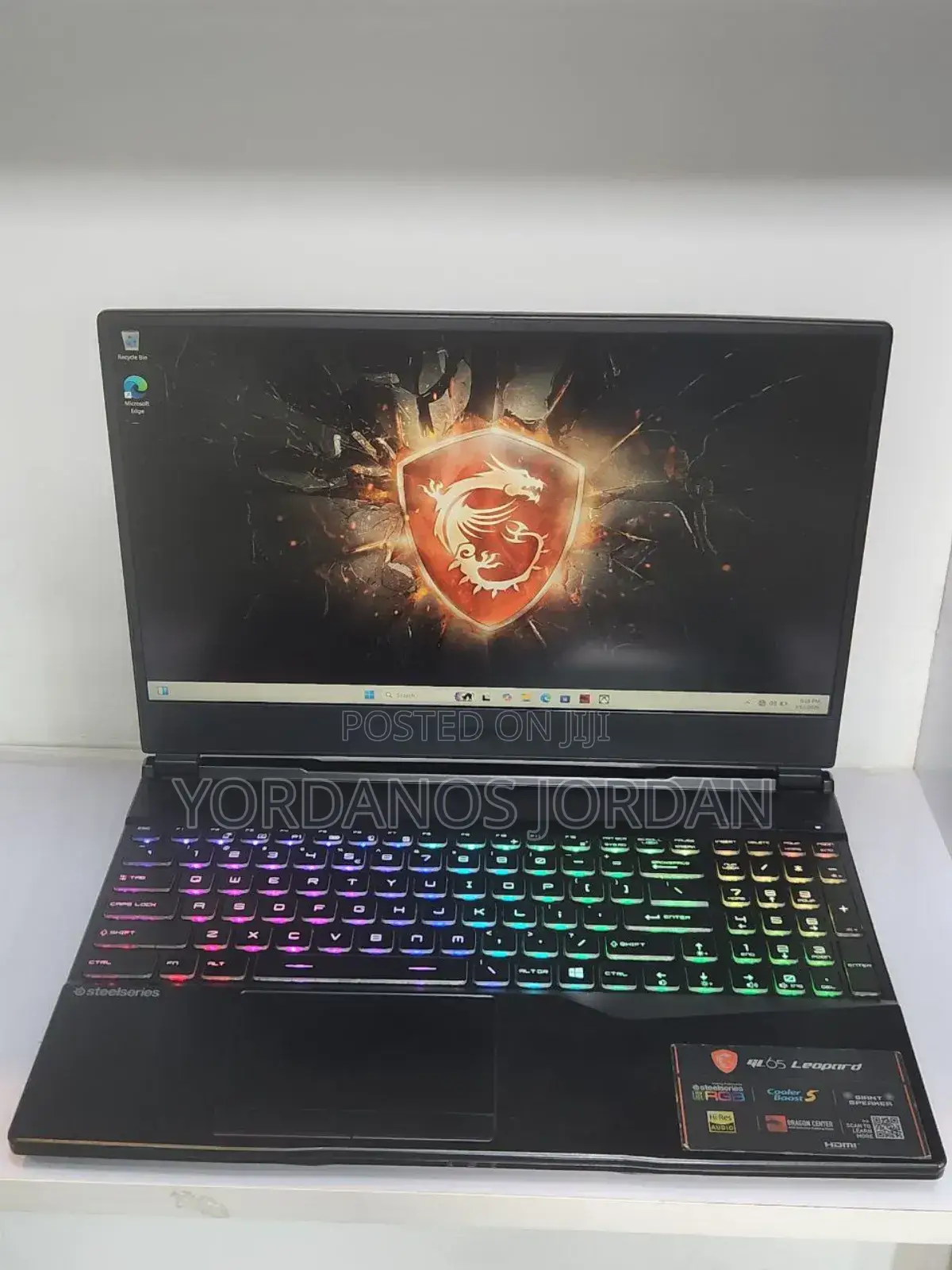 New Laptop MSI GF63 16GB Intel Core i5 SSD 512GB