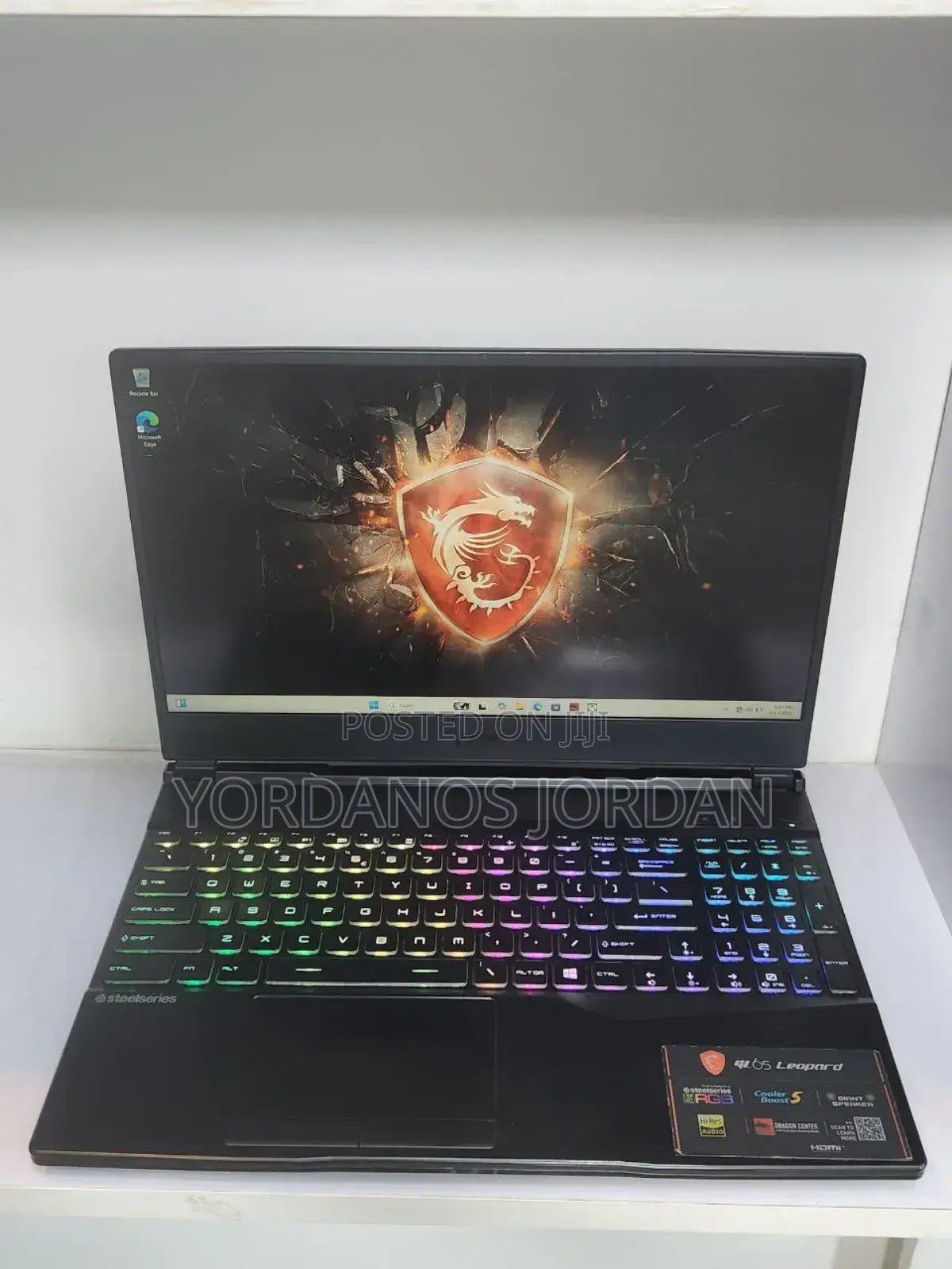 New Laptop MSI GF63 16GB Intel Core i5 SSD 512GB
