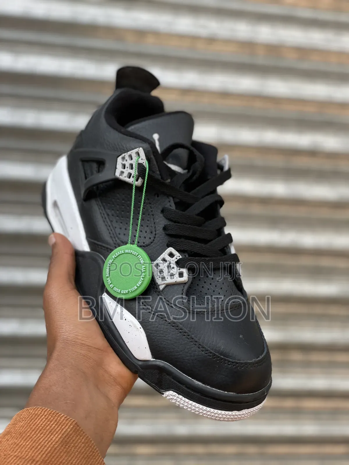 Air Jordan 4 Oreo Inspired Sneakers