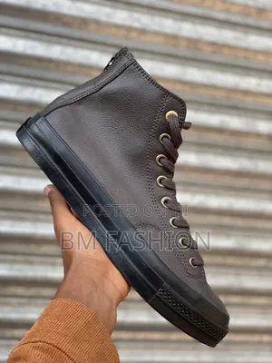 Converse Chunk Taylor High-Top Leather Sneakers