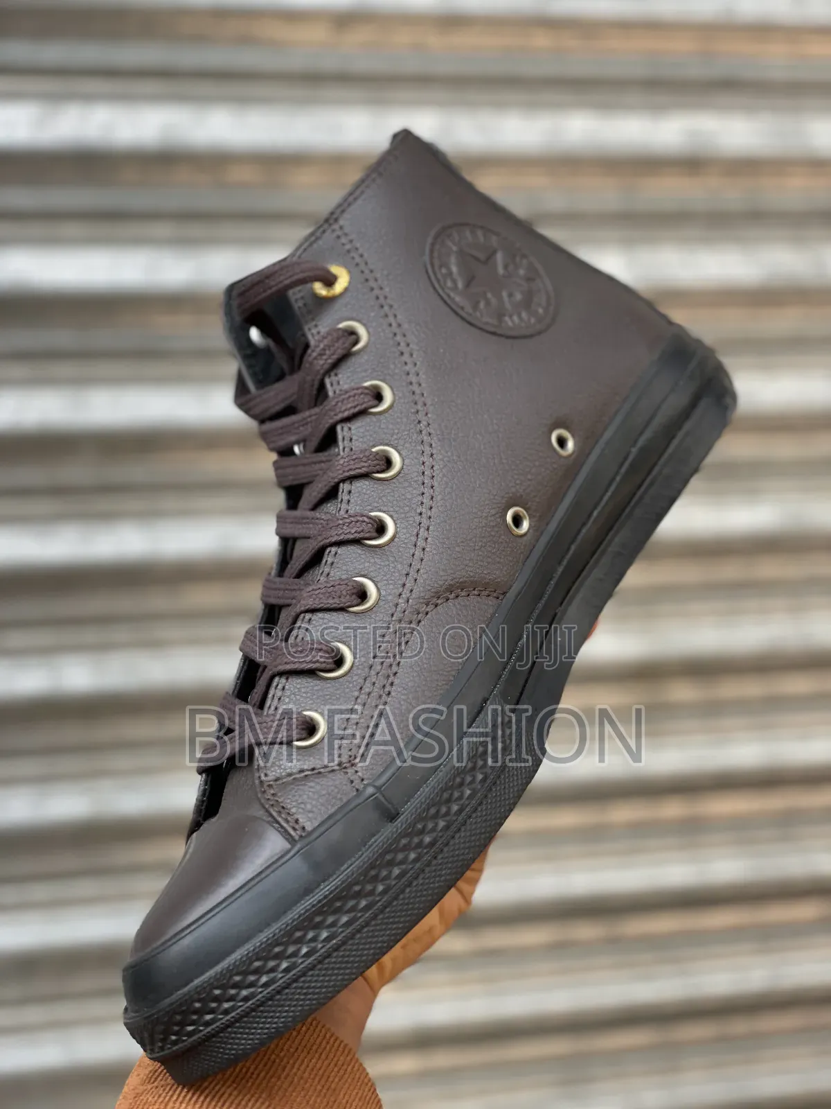 Converse Chunk Taylor High-Top Leather Sneakers