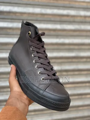 Converse Chunk Taylor High-Top Leather Sneakers