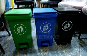 Trash Box Bin Garbage 20liter የቆሻሻ ማጠራቀሚያ New