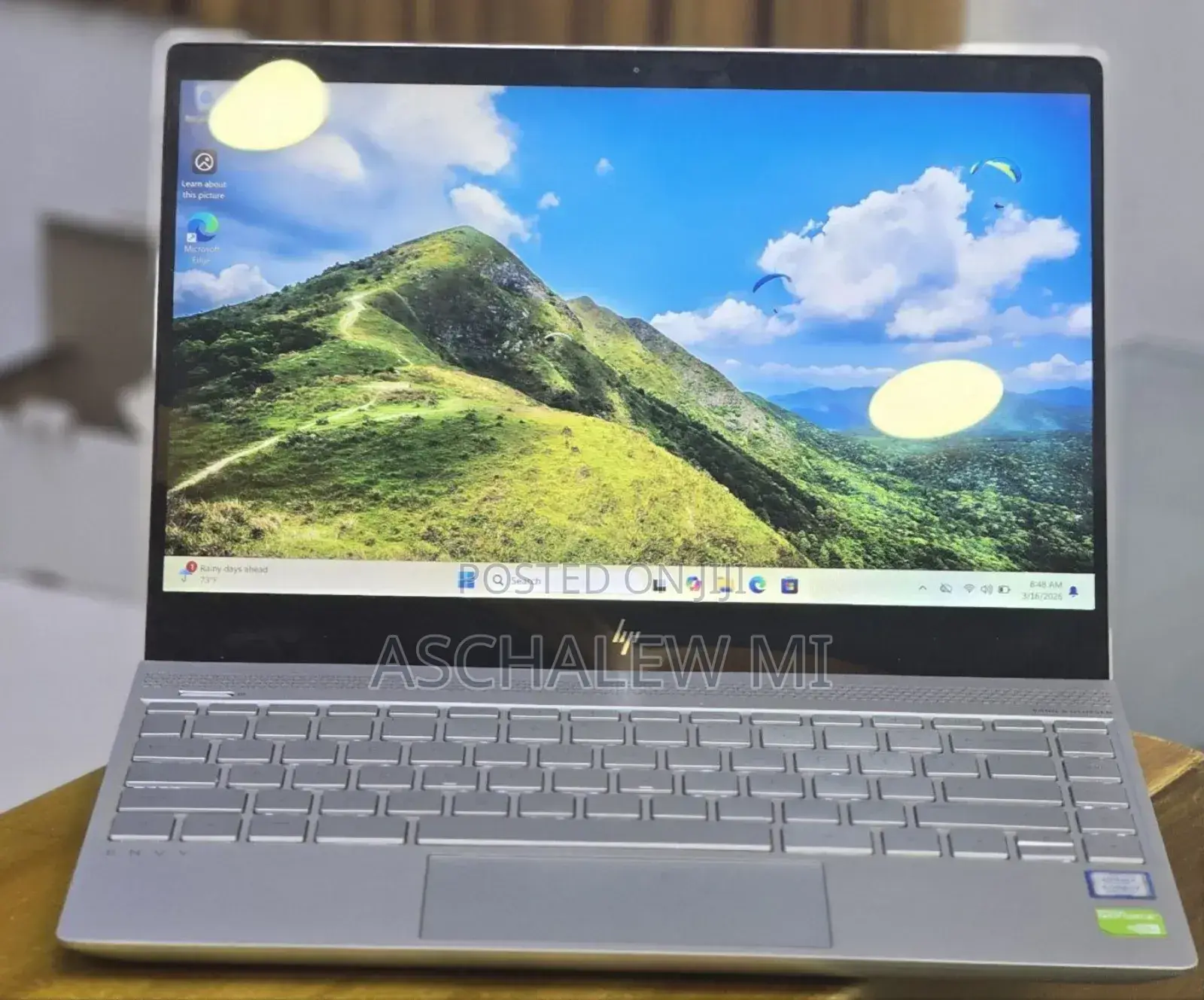 New Laptop HP Envy 13 16GB Intel Core i7 SSD 512GB