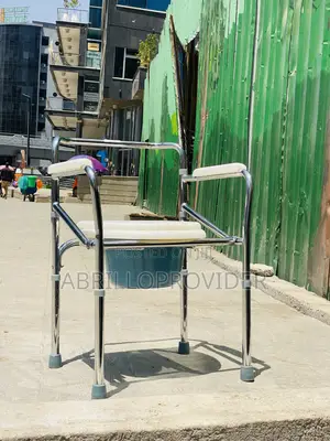 Folding Commode Commode Chair With Wheels Portable or Easily Storable