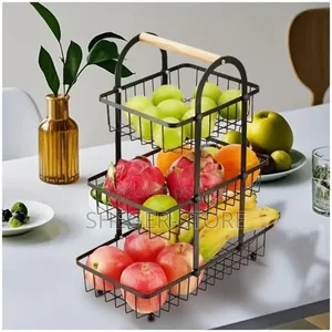 Best Looking Design 3-layer Fruit Basket ( የፍራፍሬ ማስቀመጫ)