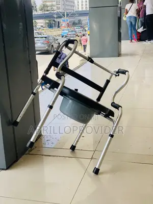 Commode Chair Toilet Safety Frames Adjustable, Lightweight, Compact