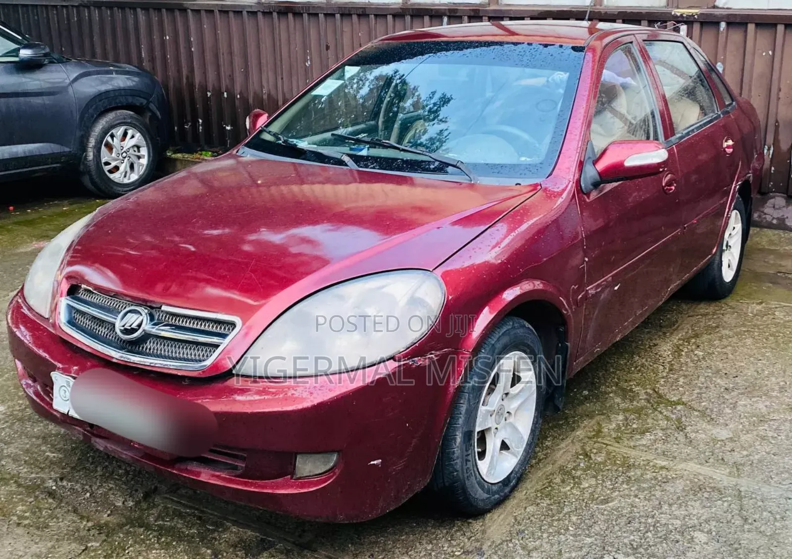 Lifan 520 2008 Burgundy