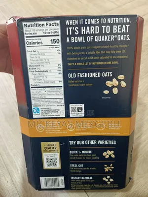 Quaker Oats Old Fashioned From Usa