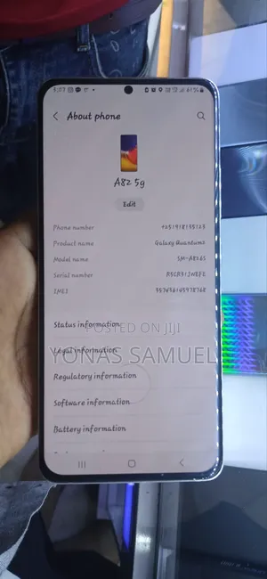 Samsung Galaxy A82 5G (Galaxy Quantum 2) 128 GB White