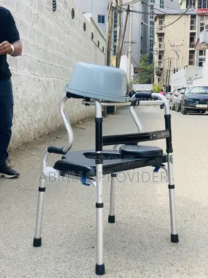 Crutches - Aluminum Alloy Handicapped Four-Legged Walker - Walking Aid