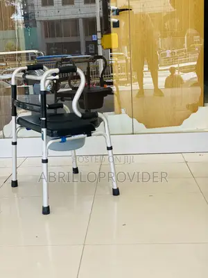 Walker Crutches - Aluminum Handicapped Walker - Walking Aid