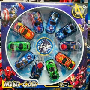 Avengers Hero Cars Set, 10 Pcs
