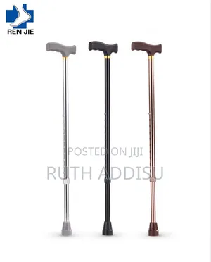 Outdoor Travel Retractable Aluminum Alloy for Disabled Elderly Crutch